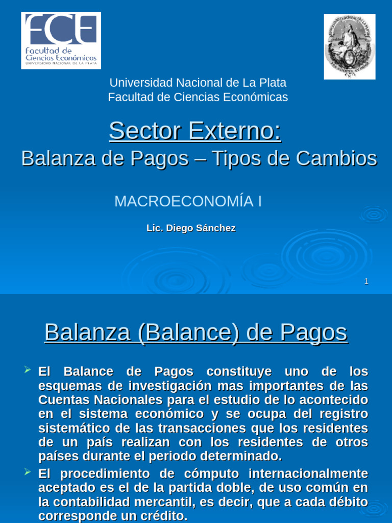 Clase 8 Balanza de Pagos | PDF | Tipo de cambio | Moneda