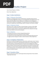 ZIMSEC O Level Project Topics 2025 | PDF