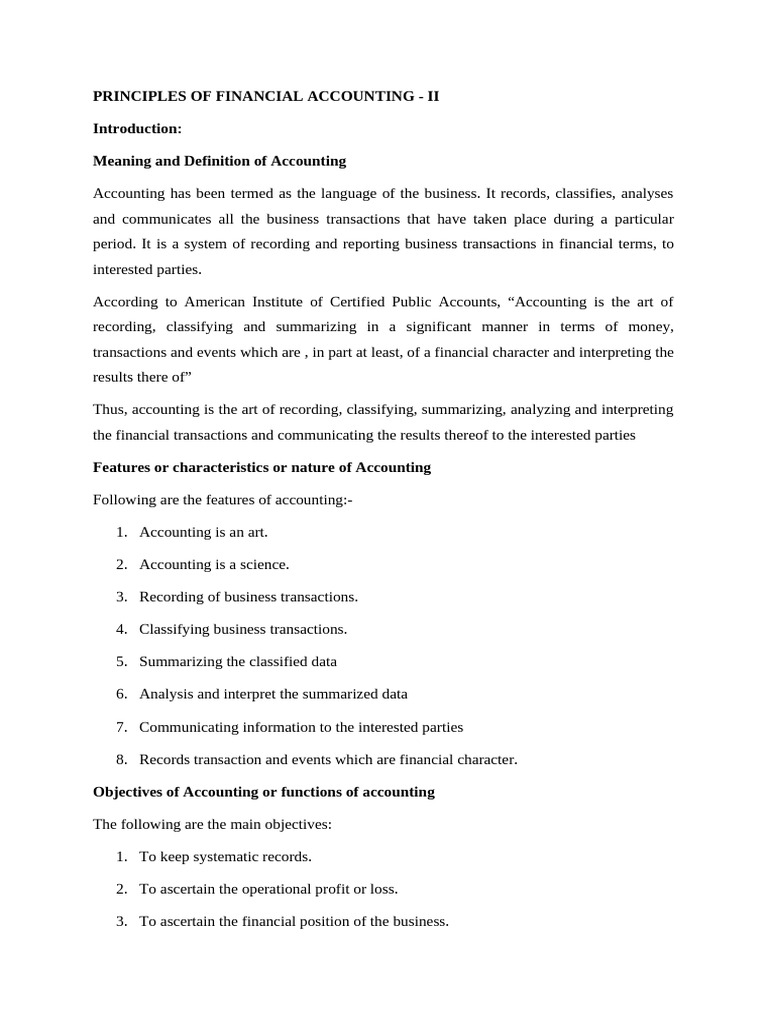 Key Accounting Principles Explained | PDF | International Financial ...