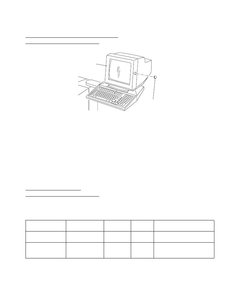 Control Unit Bezel Changes & Monitor Identification | PDF ...