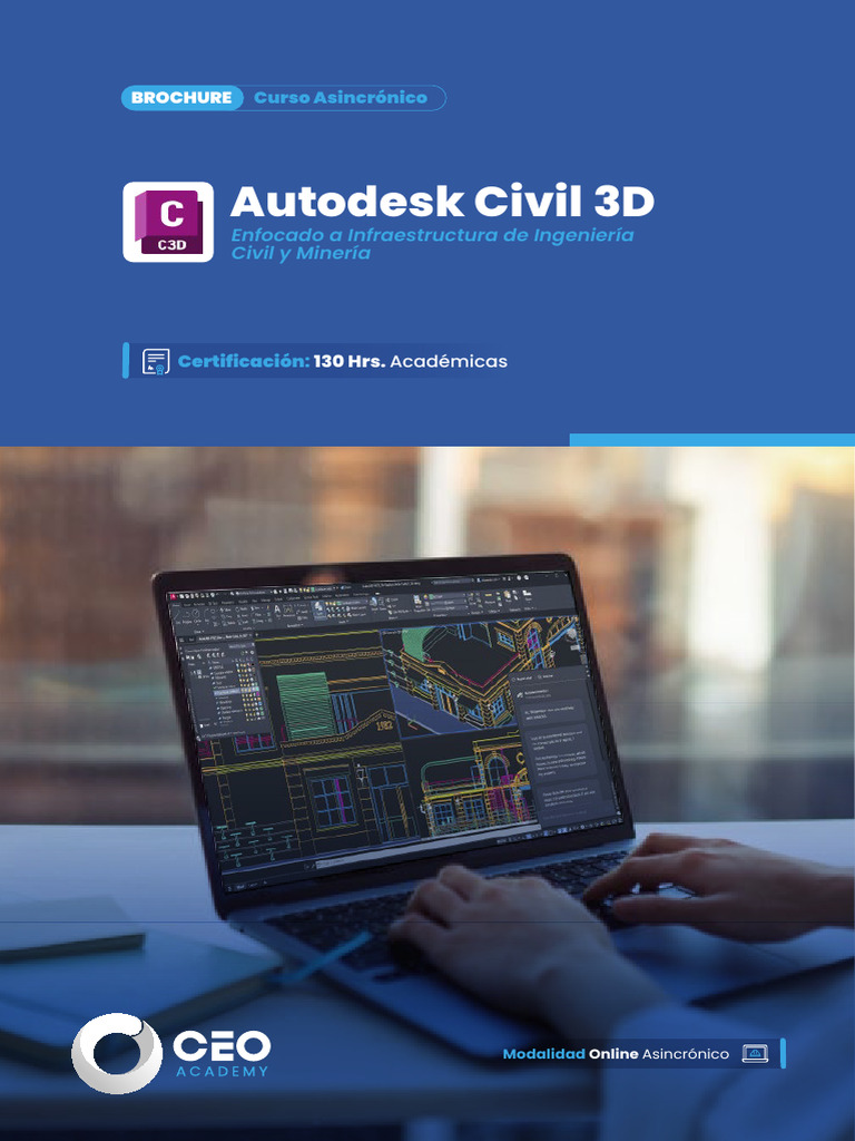 Curso Online de AutoCAD Civil 3D 2025 | PDF | Cad automático | Software