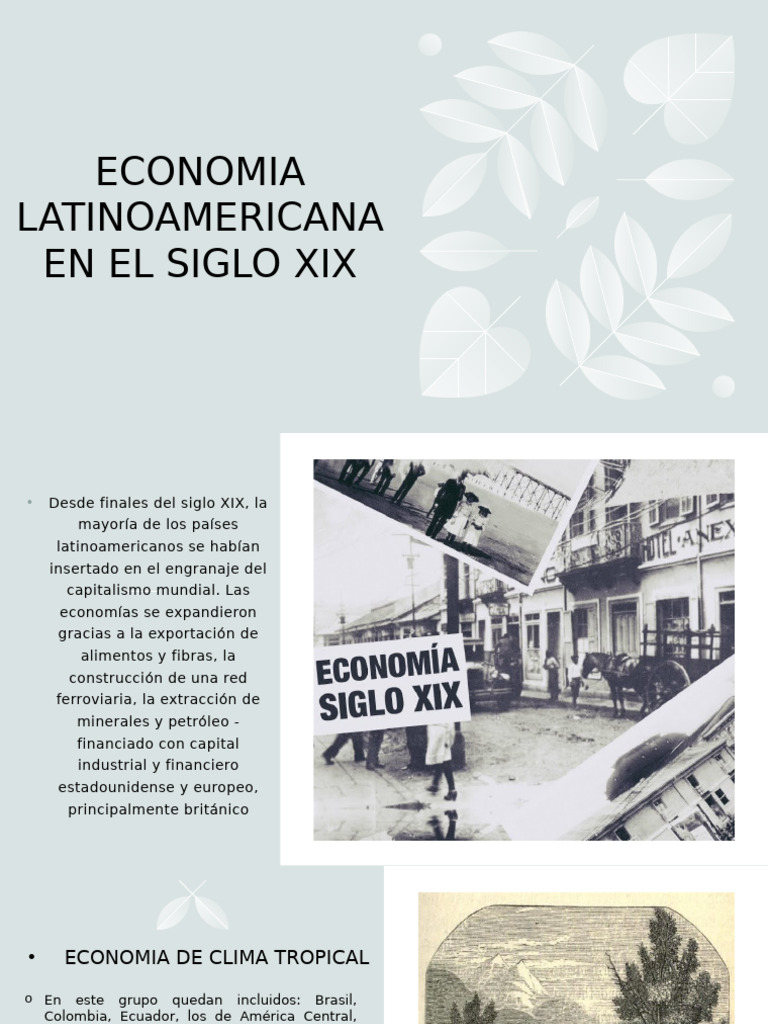 Economía Latinoamericana en el Siglo XIX | PDF | America latina | Economias