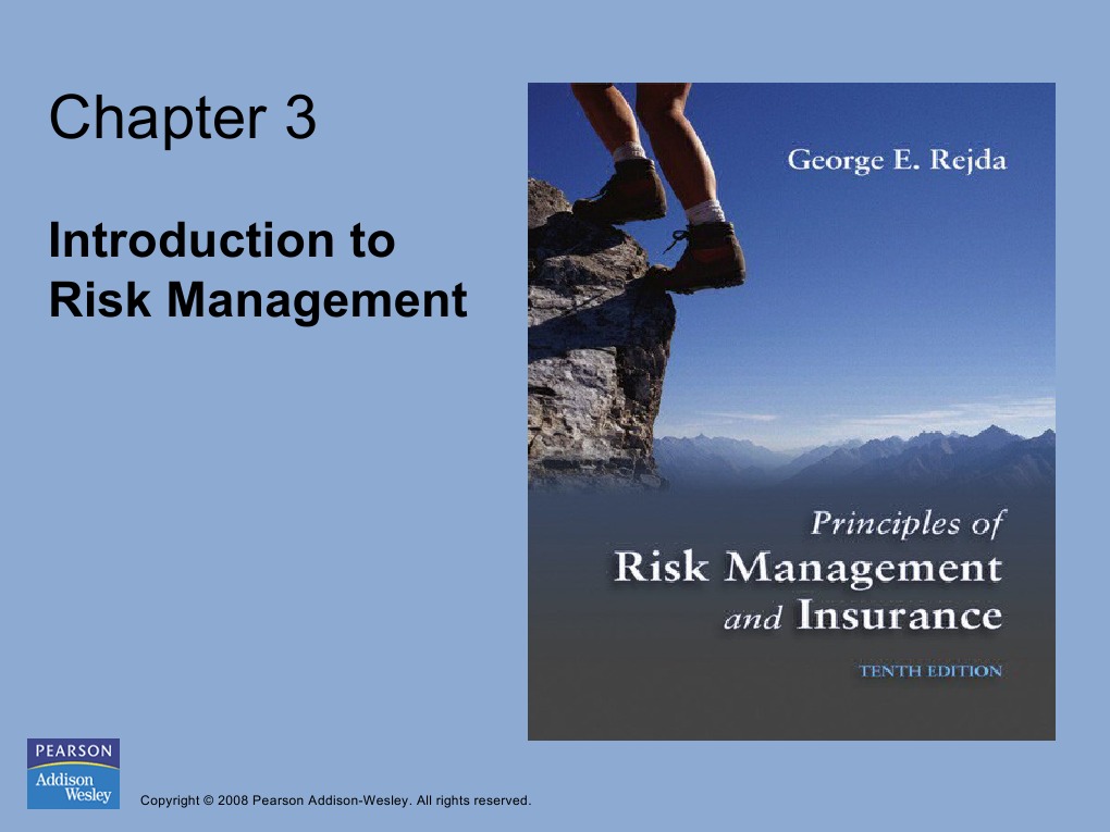 Introduction To Risk Management | PDF | Insurance | Risk Management