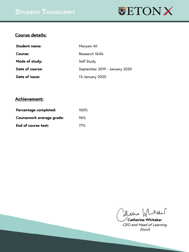 Transcript | PDF