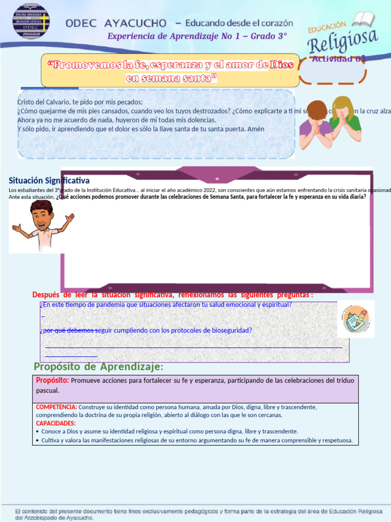 Fortaleciendo la Fe en Semana Santa | PDF | Cristo (título) | Amor