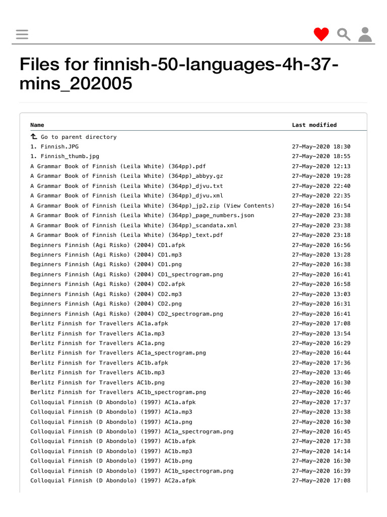 Finnish Language Learning Resources | PDF | Computer Data | Linguistics