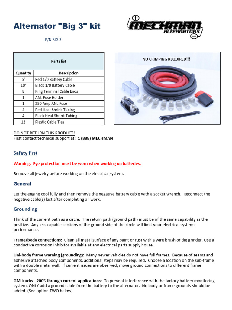 Cable Upgrade Instructions | PDF | Electrical Connector | Electrical ...