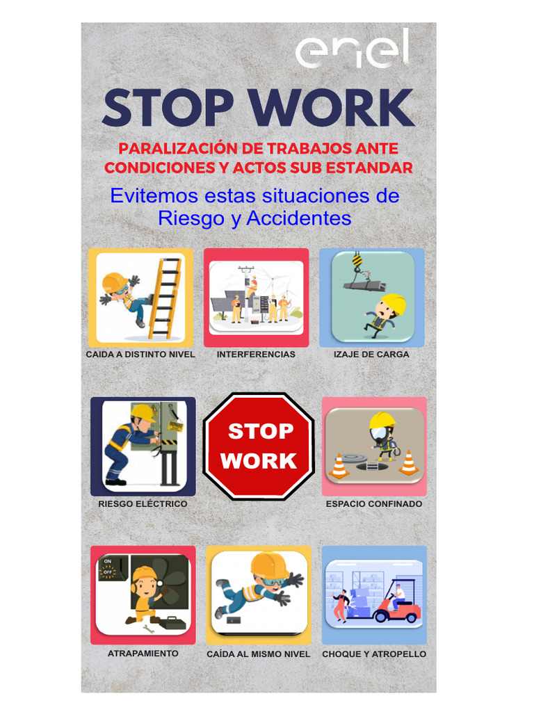 Concepto y Prevención de Stop Work | PDF