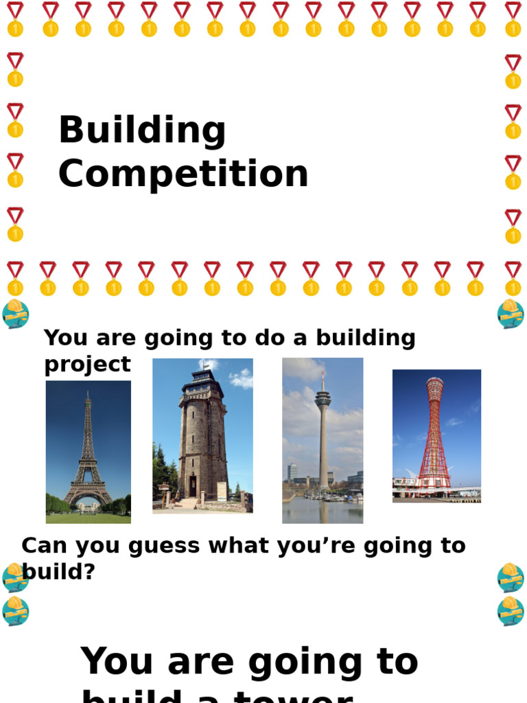 Build and Compete: Tower Challenge Guide | PDF | Tower | Buildings And ...