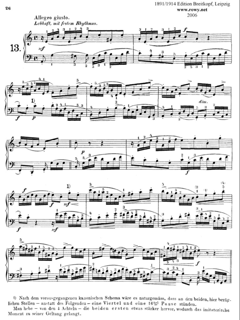 Invention 13 by J.S.Bach | PDF