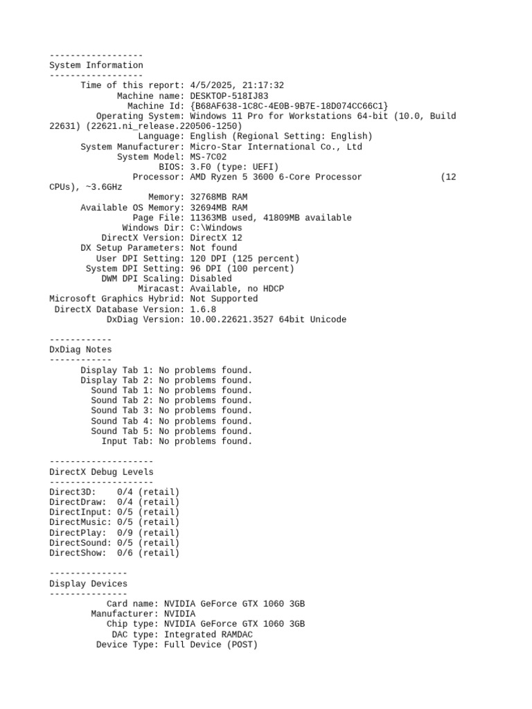dx_info_11316 | PDF | Device Driver | File System