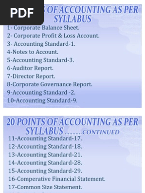Balance Sheet