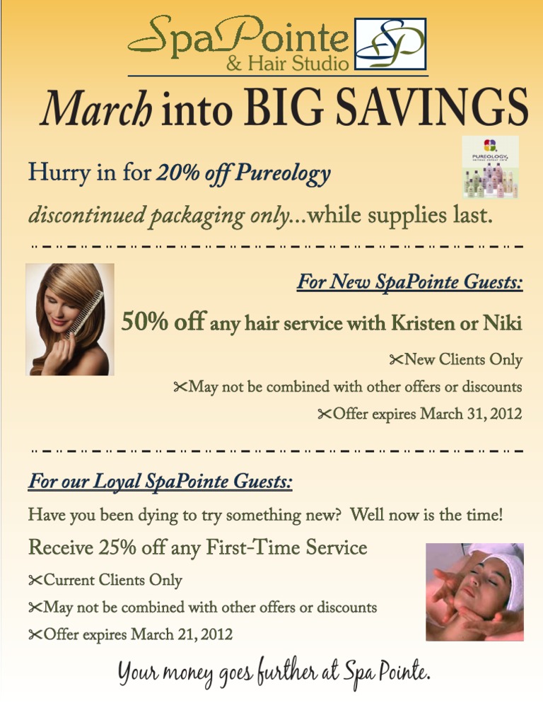 March Specials | PDF