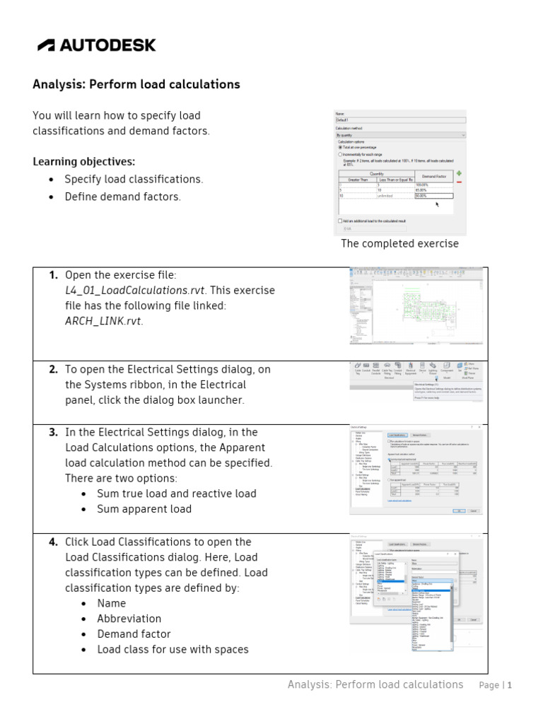 Load Calculations and Lighting Analysis Guide | PDF | Lighting ...