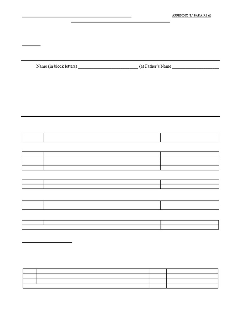 ACR Form | PDF