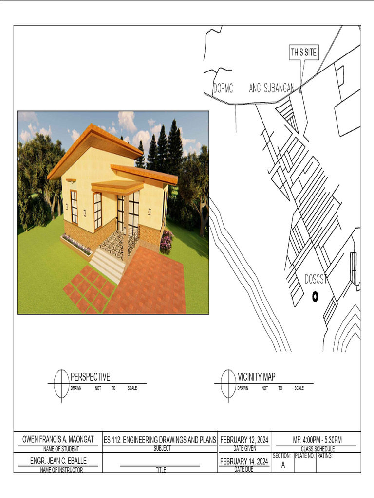 Engineering Drawings and Plans Assignment | PDF