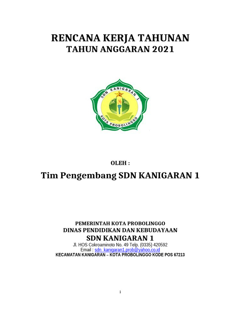 Lembar Pengesahan RKTS | PDF