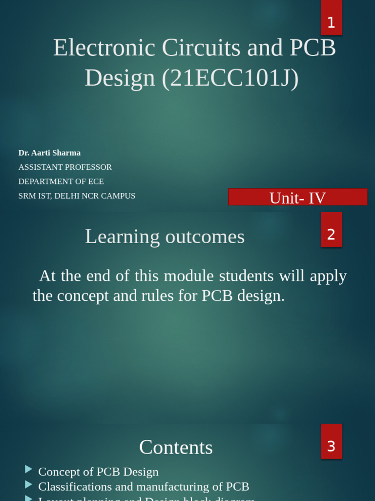 PCB Design Principles and Techniques | PDF | Printed Circuit Board ...