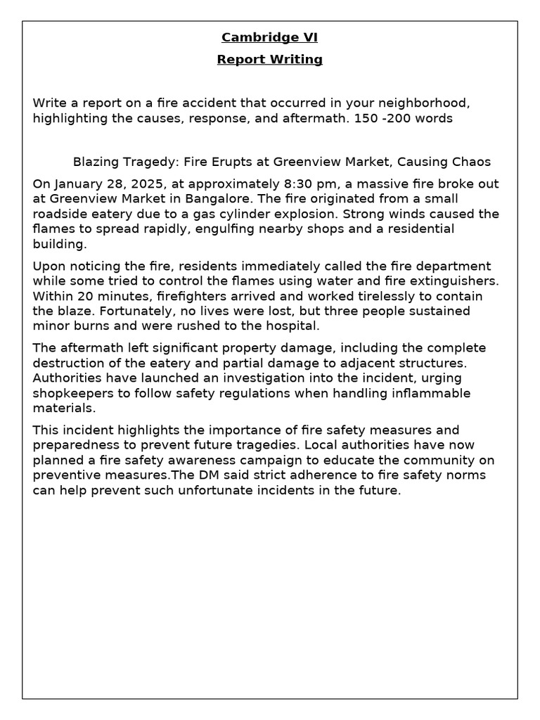 Report Writing | PDF