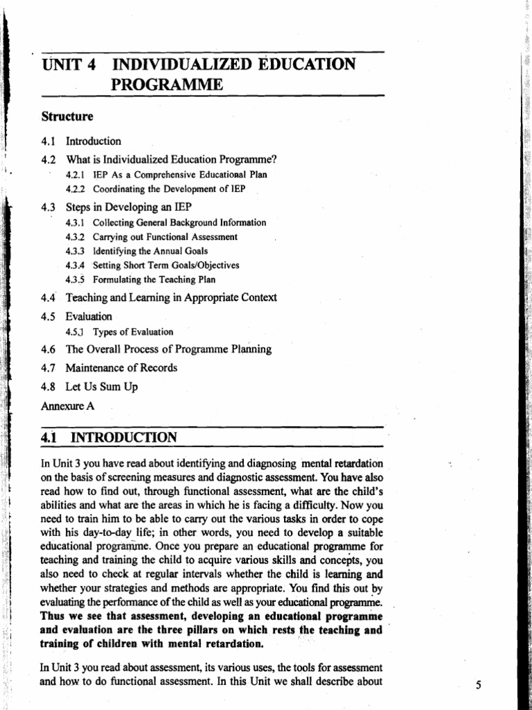 Understanding Individualized Education Programs | PDF | Intellectual ...