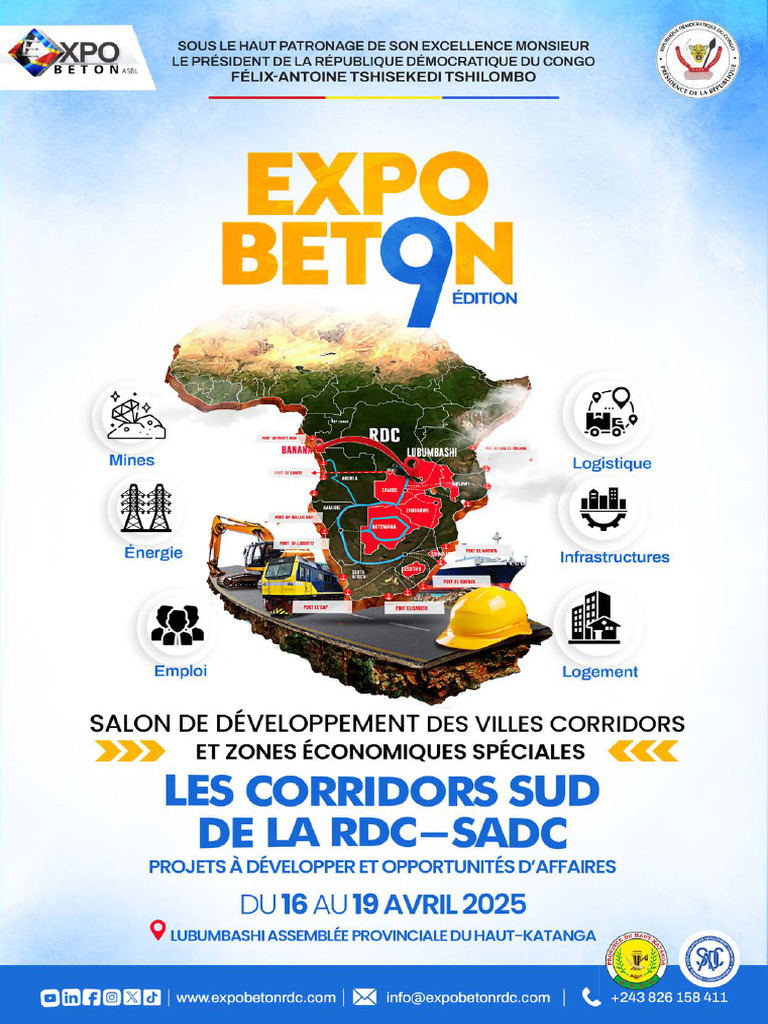 Corridors de la RDC : Développement et Opportunités | PDF | République ...