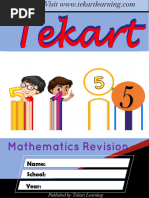 Primary 5 Maths Mid-Term Exam Paper | PDF | Mathematics