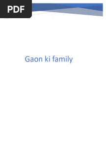 Gaon Ki Family