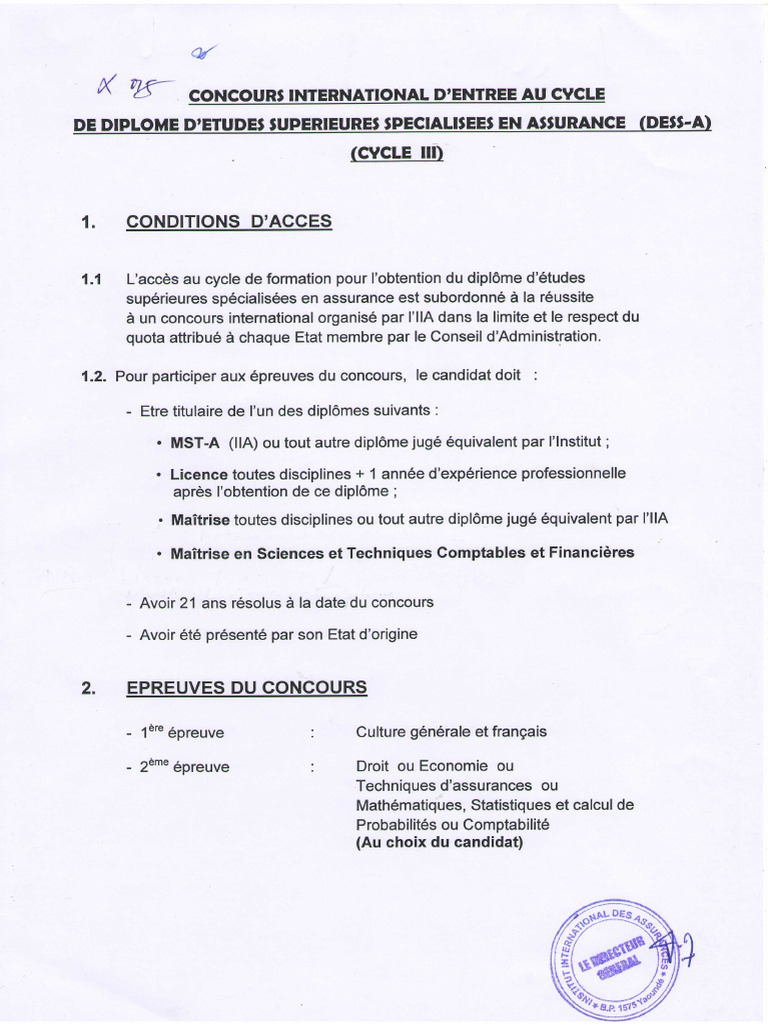 Concours Pdf