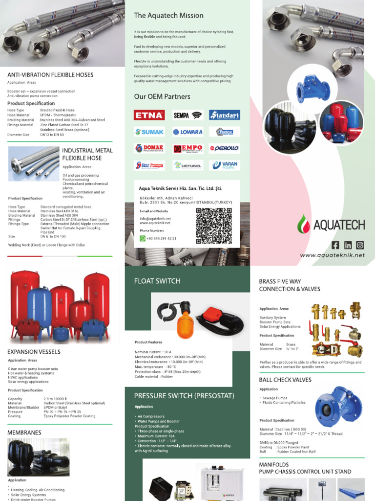 Aquatech Catalogue | PDF
