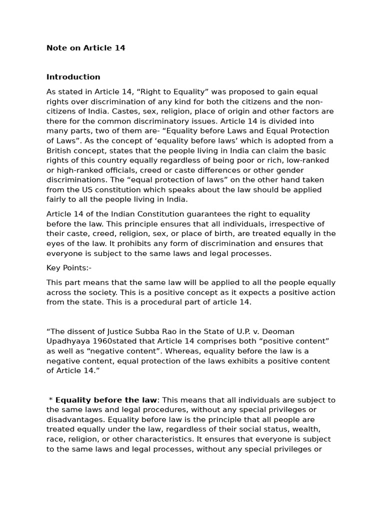 6773eccc5a9d6 1735650508 | PDF | Equal Protection Clause | Discrimination