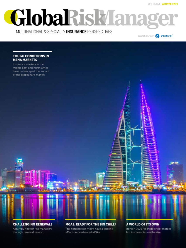 Global Risk Manager Journal - Issue 3, Dec 2021 | PDF | Insurance | Risk