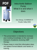 IABP Waveform Interpretation Guide | PDF | Blood Pressure | Diastole