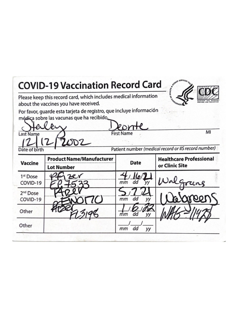 Record Card | PDF