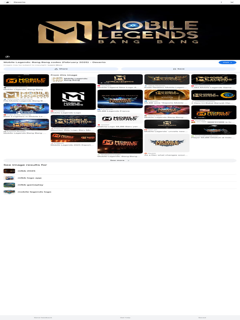 MLBB - Google Search | PDF | Social Software | Websites