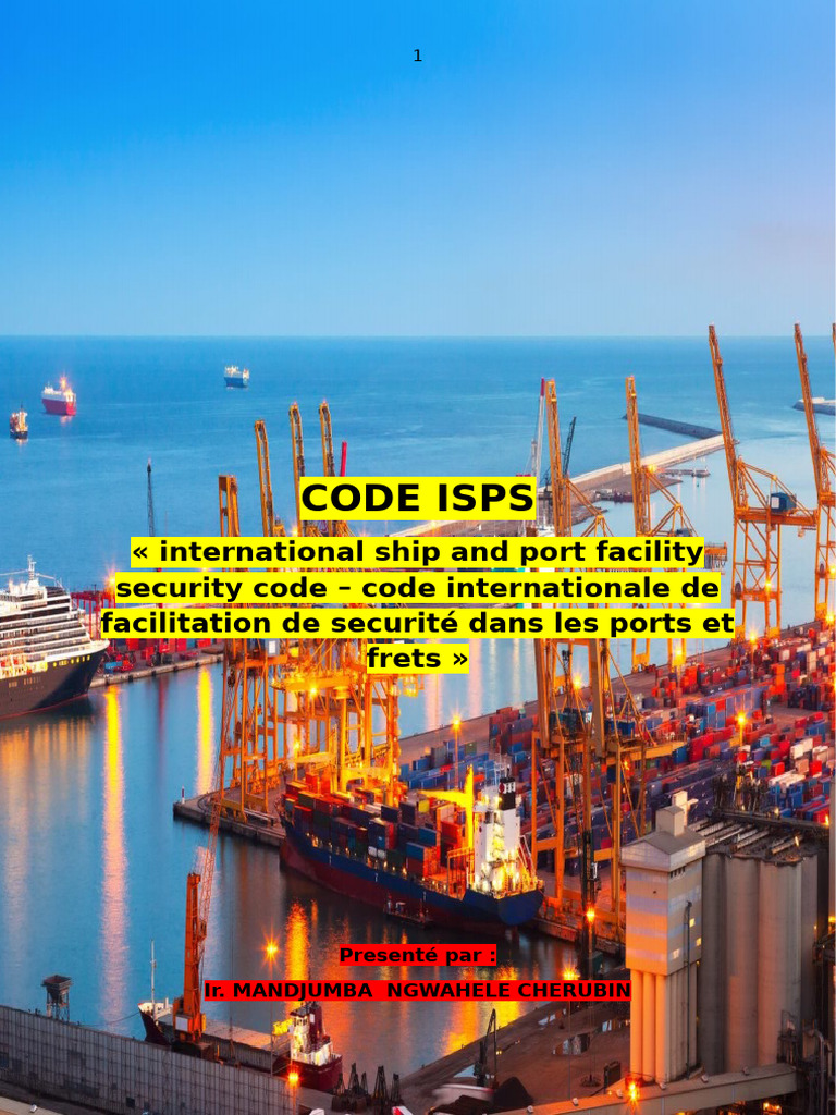 Guide sur le Code ISPS Maritime | PDF | Sécurité | Port
