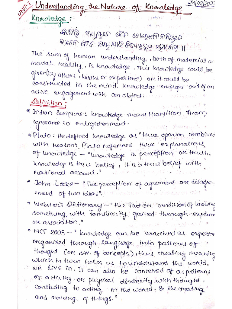 knowledge and curriculum | PDF