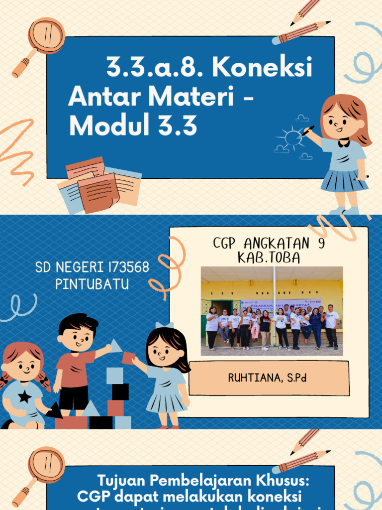 Koneksi Materi untuk Program Sekolah | PDF