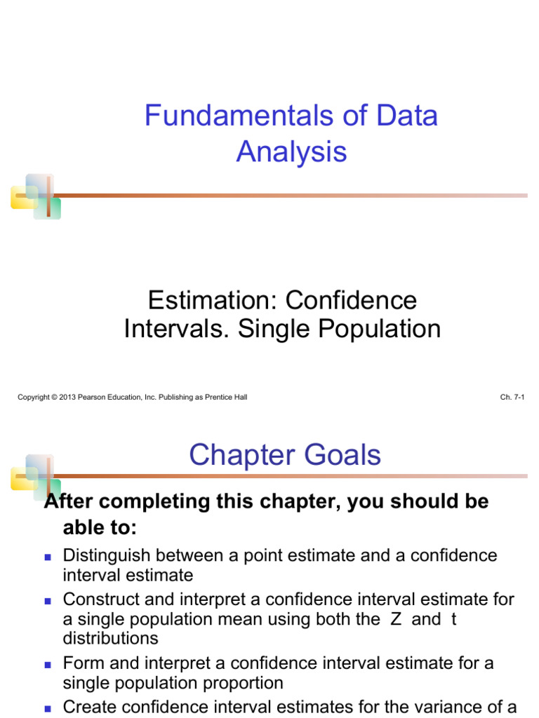 Confidence Intervals For Data Analysis Pdf Estimator Bias Of An