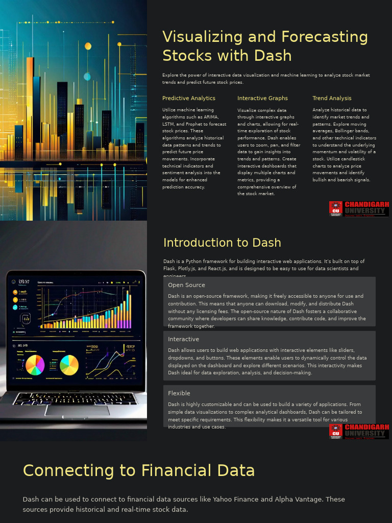 0001 Visualizing-and-Forecasting-Stocks-with-Dash | PDF | Forecasting ...