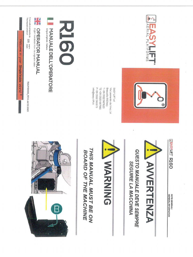 Manuale R160 | PDF