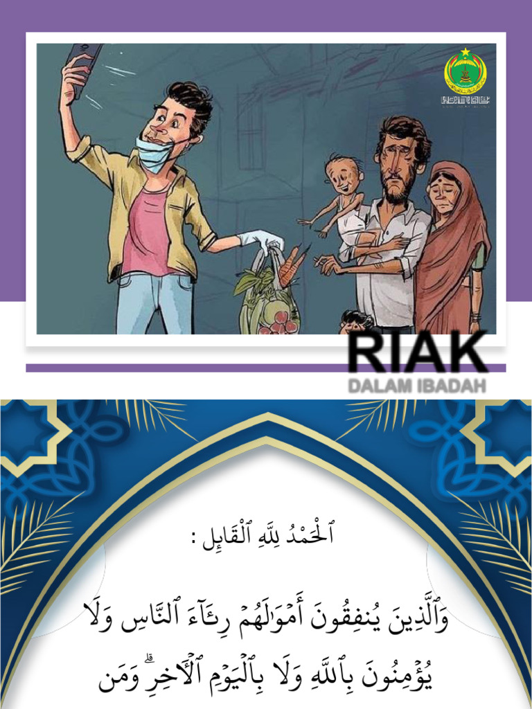 Memahami RiaK dalam Ibadah Islam | PDF