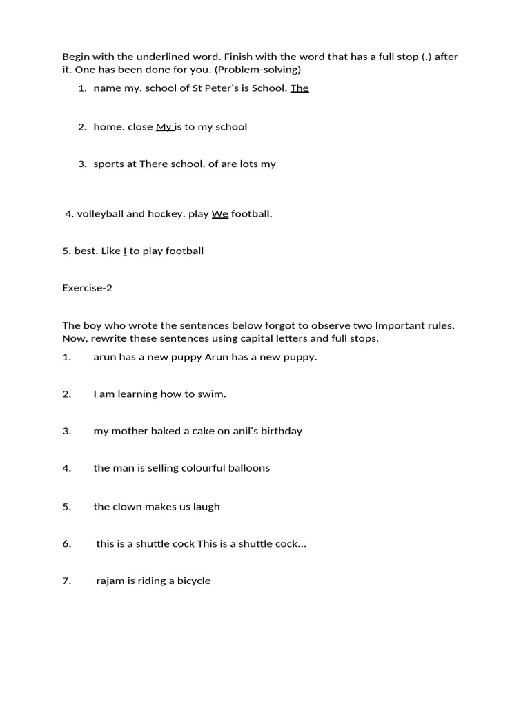 English Language Worksheet Activities | PDF