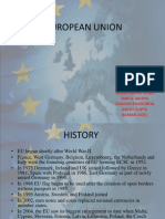 THE EUROPEAN UNION: HISTORY, INSTITUTIONS AND ECONOMY