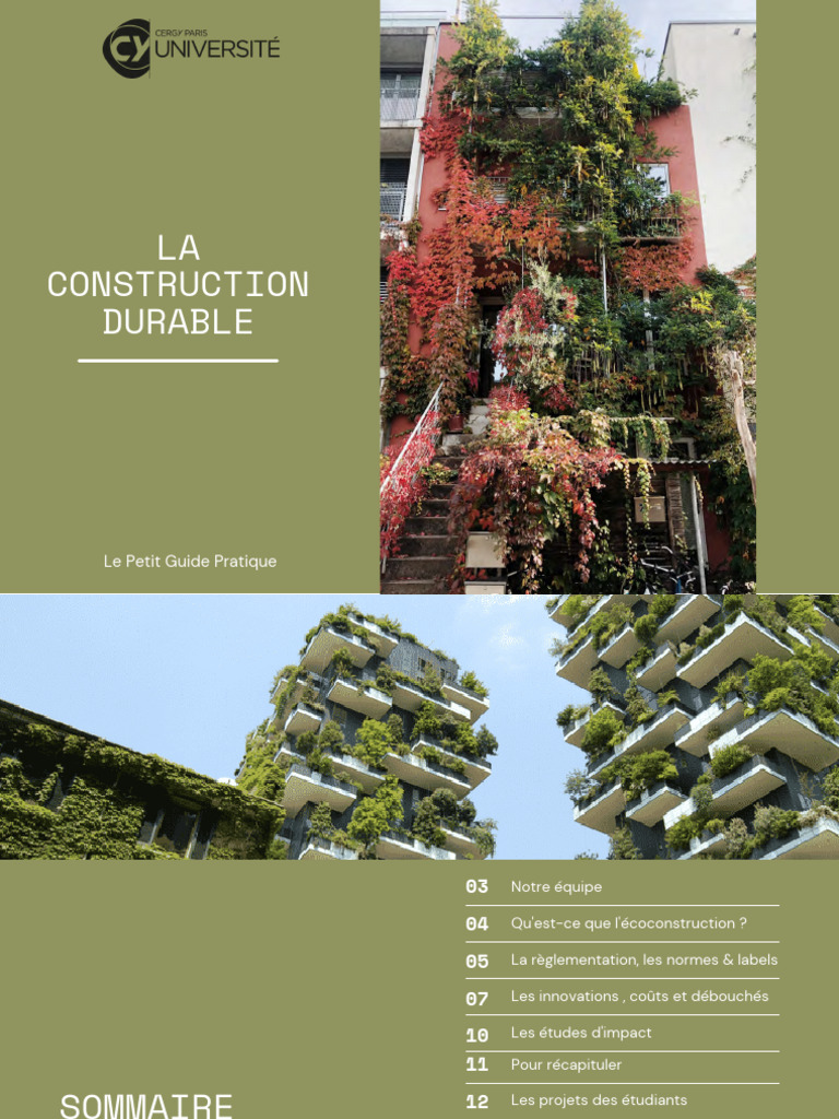 Guide Pratique de l'Écoconstruction | PDF | Écoconstruction ...