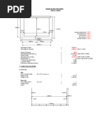 RCC Drain Design and Calculations | PDF | Strength Of Materials | Concrete