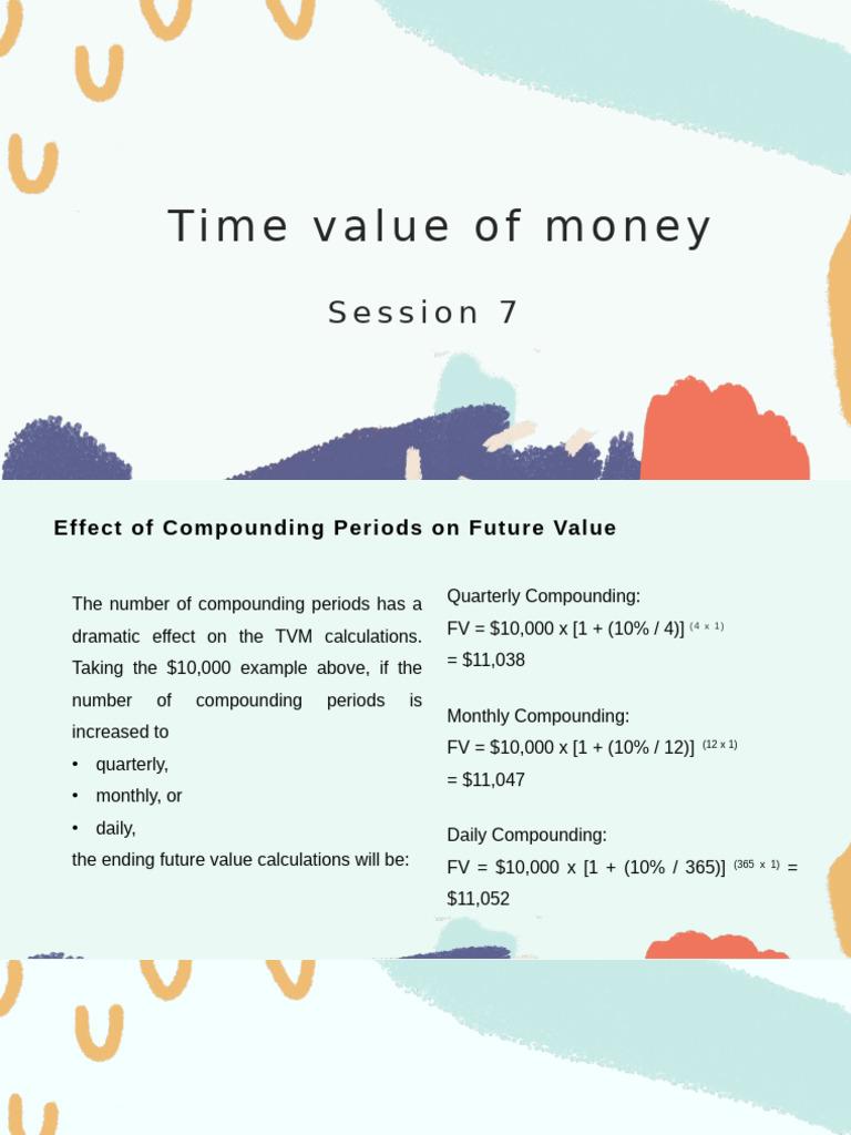 Financial Management Session 7 | PDF | Net Present Value | Capital ...