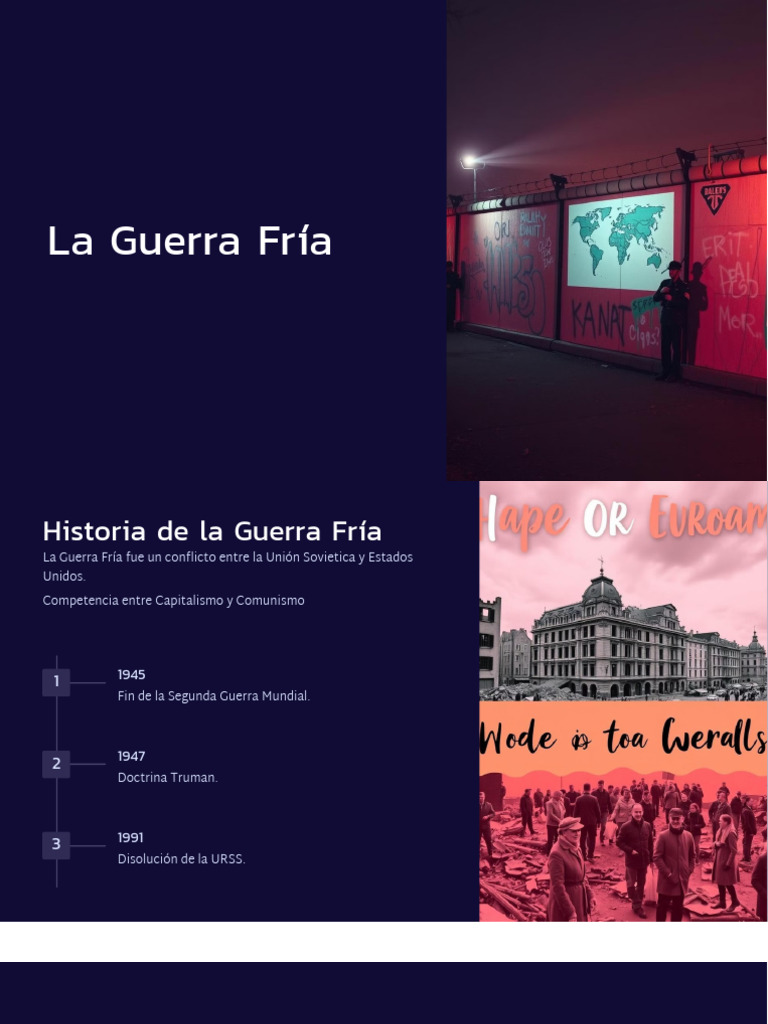 Historia y Consecuencias de la Guerra Fría | PDF