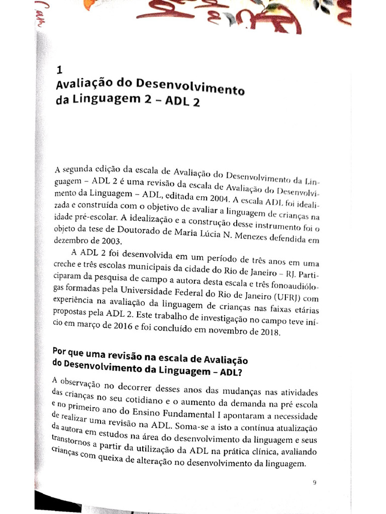 Adl Capitulo 1 | PDF