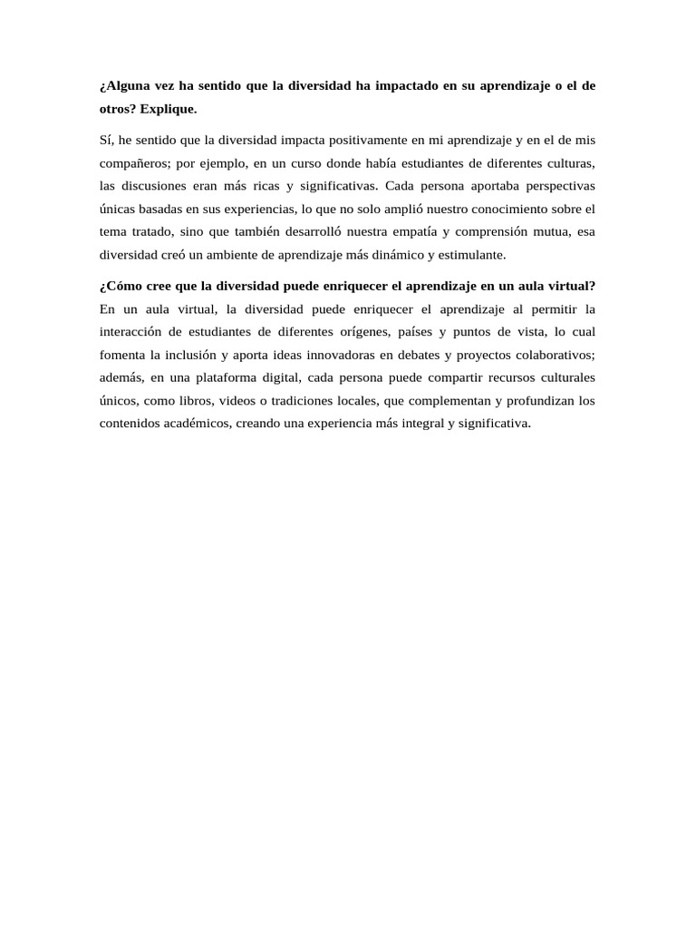 Diversidad en El Aprendizaje | PDF