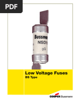 Eaton Bussmann NITD BS88 Fuses - Data Sheet & Curves | PDF | Fuse ...